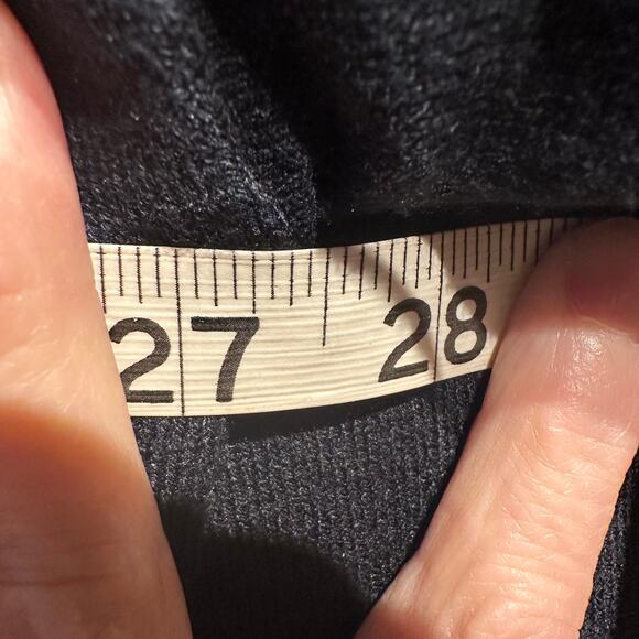 NWT Mersea The Anywhere Cardigan Luxury One Size Pockets Coastal Preppy Navy - Picture 5 of 11